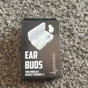 White True Wireless Earbuds